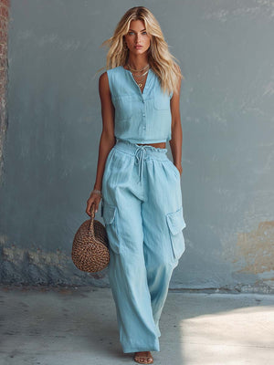 The Domitille Linen Set