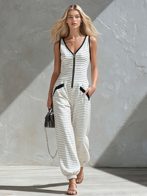The Chrysante Cotton Jumpsuit
