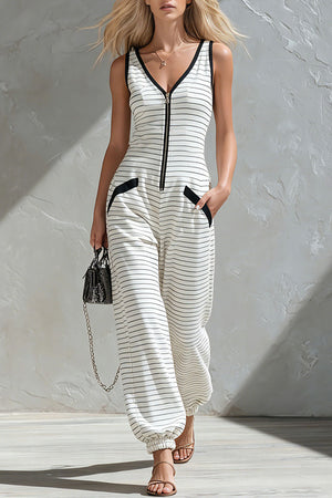 The Chrysante Cotton Jumpsuit