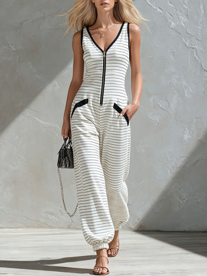 The Chrysante Cotton Jumpsuit