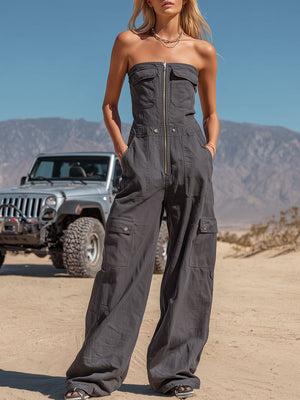 The Césarine Cotton Jumpsuit