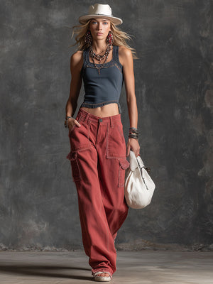 The Castorine Denim Trousers