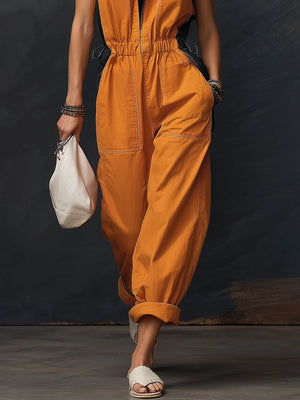The Cassiope Denim Jumpsuit