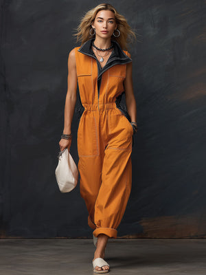 The Cassiope Denim Jumpsuit