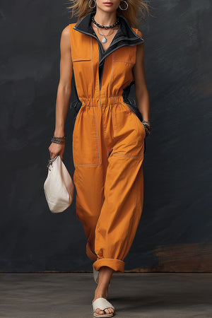 The Cassiope Denim Jumpsuit