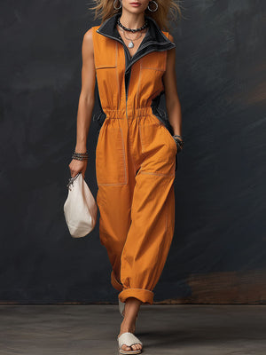 The Cassiope Denim Jumpsuit