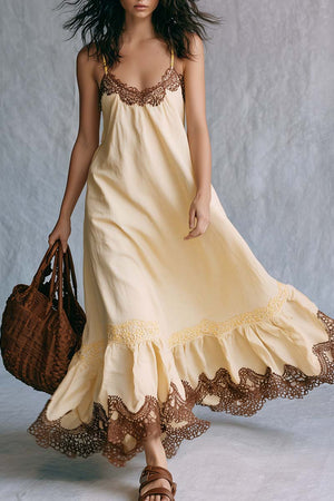 The Glycère Lace Maxi Dress