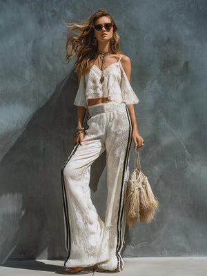 The Faustine Striped Set