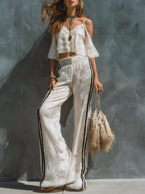 The Faustine Striped Set