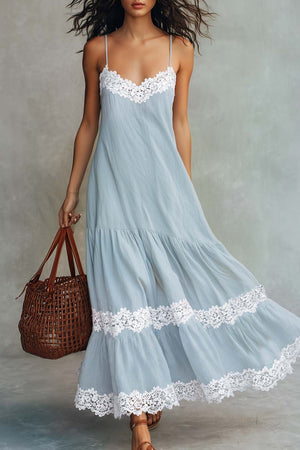 The Grimonde Cotton Linen Maxi Dress