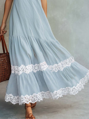 The Grimonde Cotton Linen Maxi Dress
