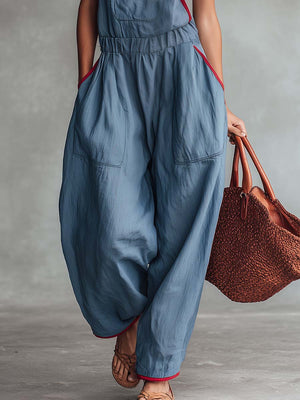 The Brunissende Cotton Linen Jumpsuit