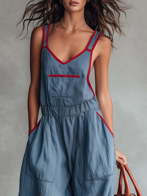 The Brunissende Cotton Linen Jumpsuit