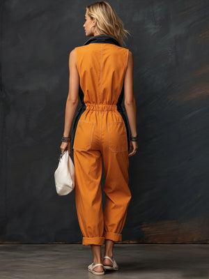 The Cassiope Denim Jumpsuit