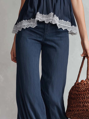 The Candélie Denim Trousers