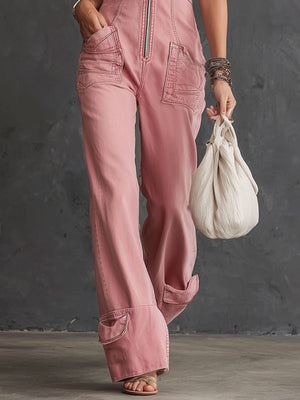 The Brigide Denim Jumpsuit
