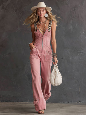 The Brigide Denim Jumpsuit