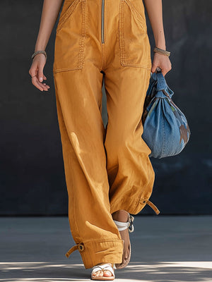 The Brunehaut Denim Jumpsuit