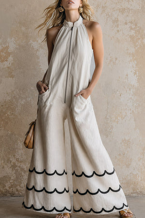 The Bernardine Cotton Linen Jumpsuit