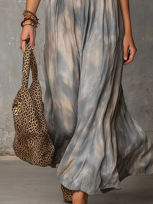 The Jovienne Cotton Linen Maxi Dress