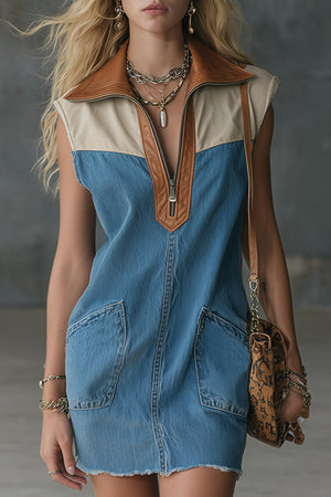 The Ildegonde Cotton Mini Dress