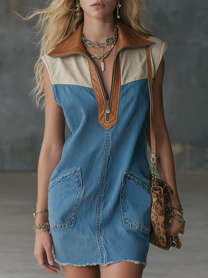 The Ildegonde Cotton Mini Dress