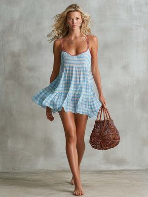 The Julitte Chiffon Mini Dress