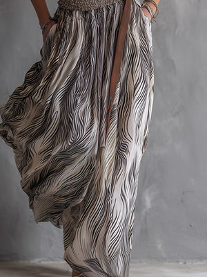 The Jourdaine Chiffon Maxi Dress