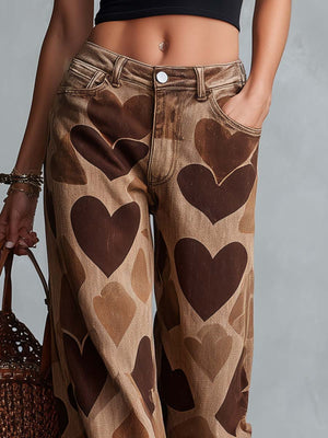 The Aubeline-Rose Denim Trousers