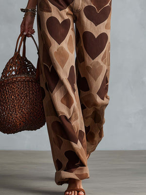 The Aubeline-Rose Denim Trousers