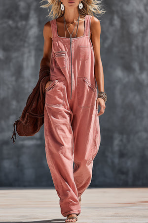 The Basilie Denim Jumpsuit