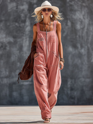 The Basilie Denim Jumpsuit