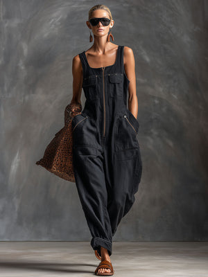 The Baudelie Denim Jumpsuit