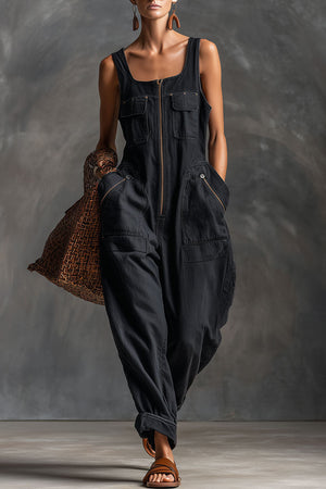 The Baudelie Denim Jumpsuit