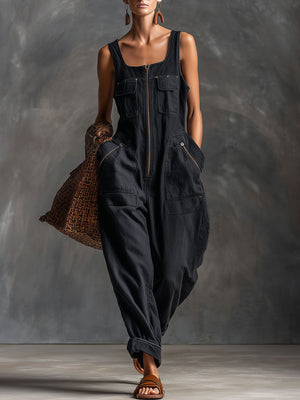 The Baudelie Denim Jumpsuit