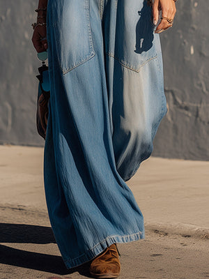 The Baptiste Denim Jumpsuit