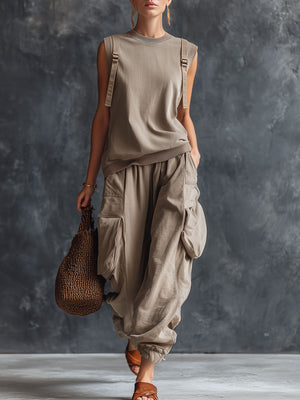 The Léa Cargo Cotton Set