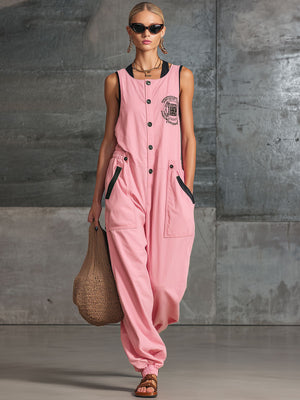 The Bavonne Cotton Jumpsuit