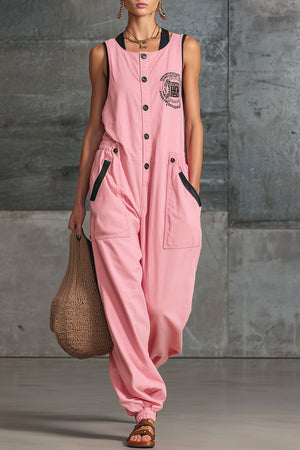 The Bavonne Cotton Jumpsuit