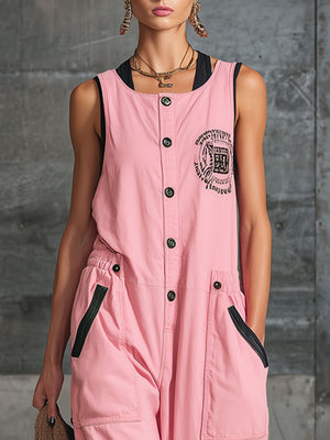 The Bavonne Cotton Jumpsuit
