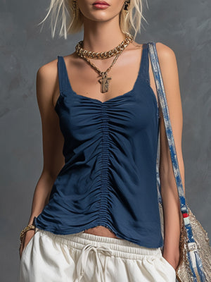 The Maëlle Pleated Cotton Set