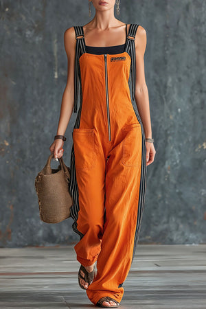 The Barberine Cotton Linen Jumpsuit