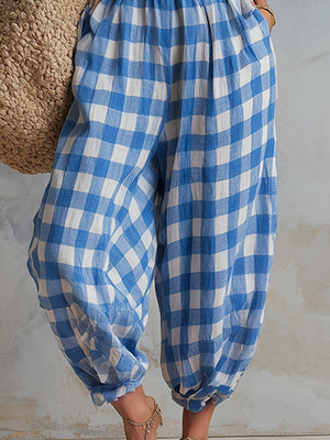 The Aquiline Cotton Linen Jumpsuit