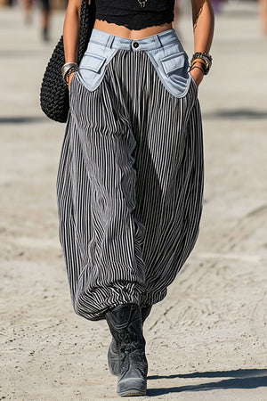 The Arcangèle Cotton Linen Trousers