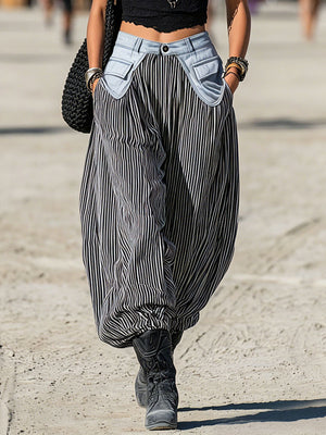 The Arcangèle Cotton Linen Trousers