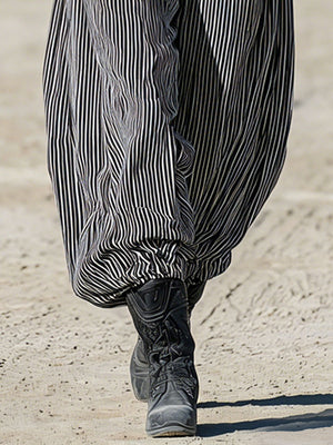 The Arcangèle Cotton Linen Trousers