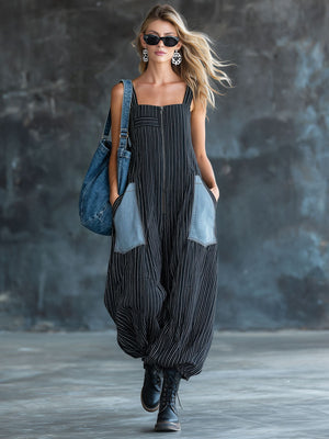 The Ardouine Cotton Linen Jumpsuit