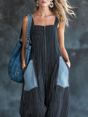 The Ardouine Cotton Linen Jumpsuit