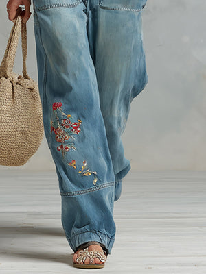 The Antonine Denim Jumpsuit