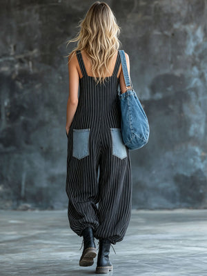 The Ardouine Cotton Linen Jumpsuit